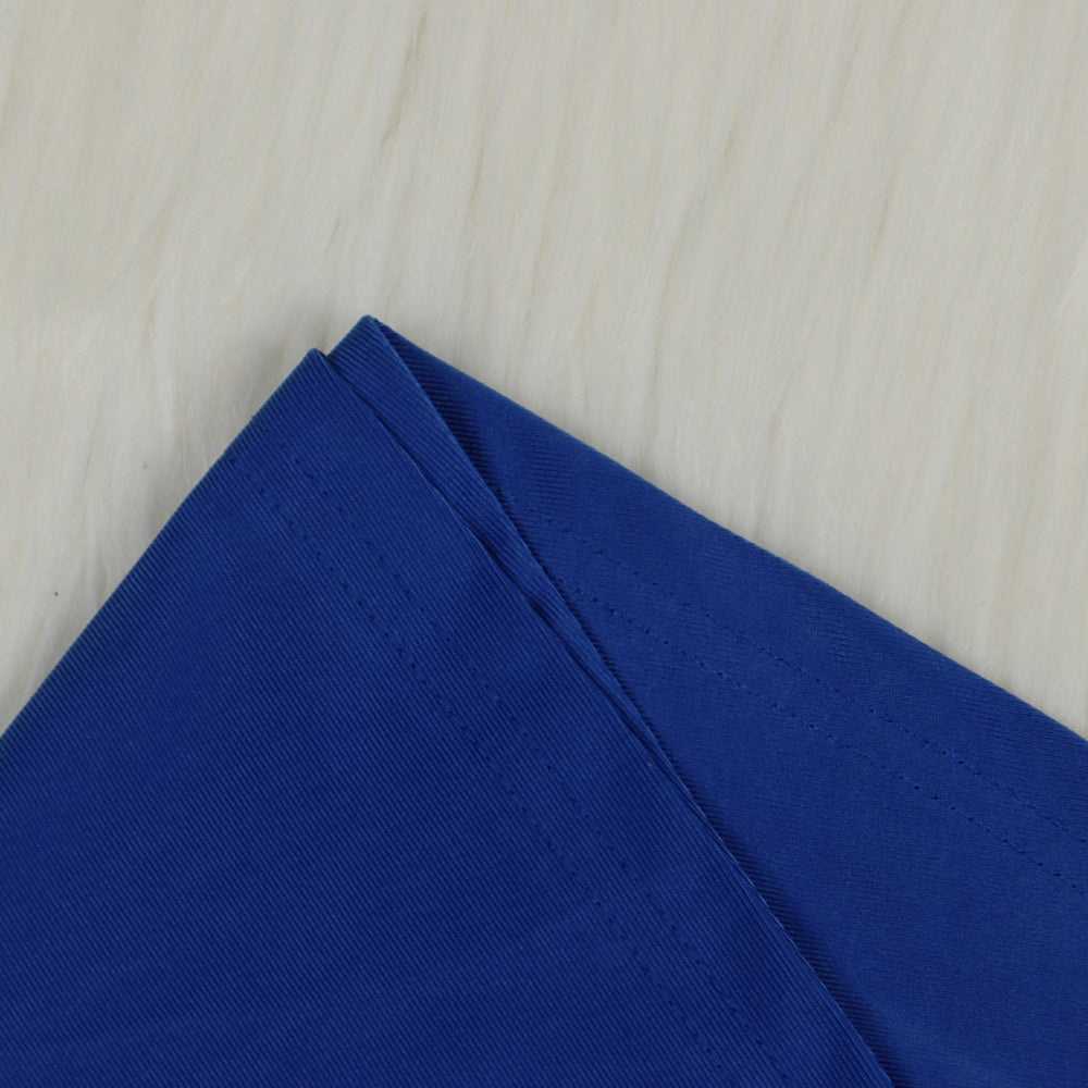 Solid color new stylish stretch slim flare pants