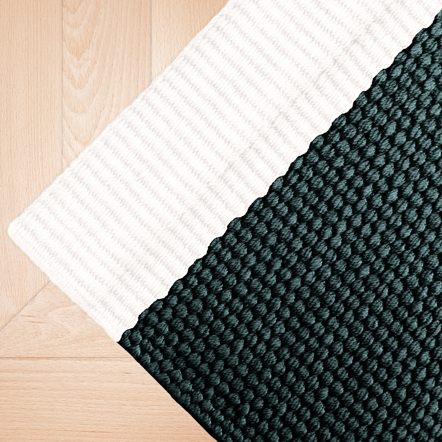 Luxe Bamboo 2-Tone Rug