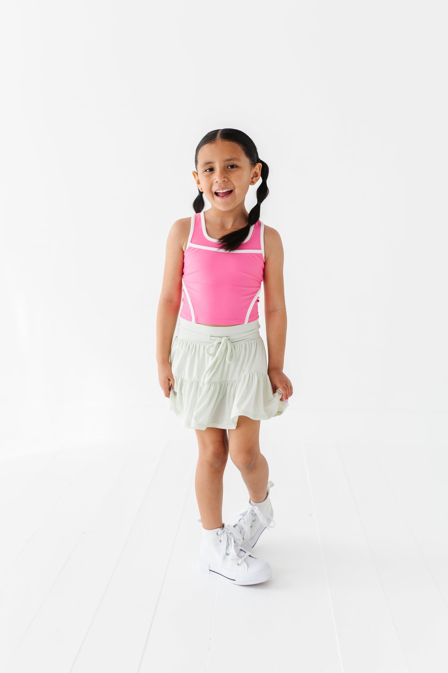 Hint of Mint | 2-tiered Skort