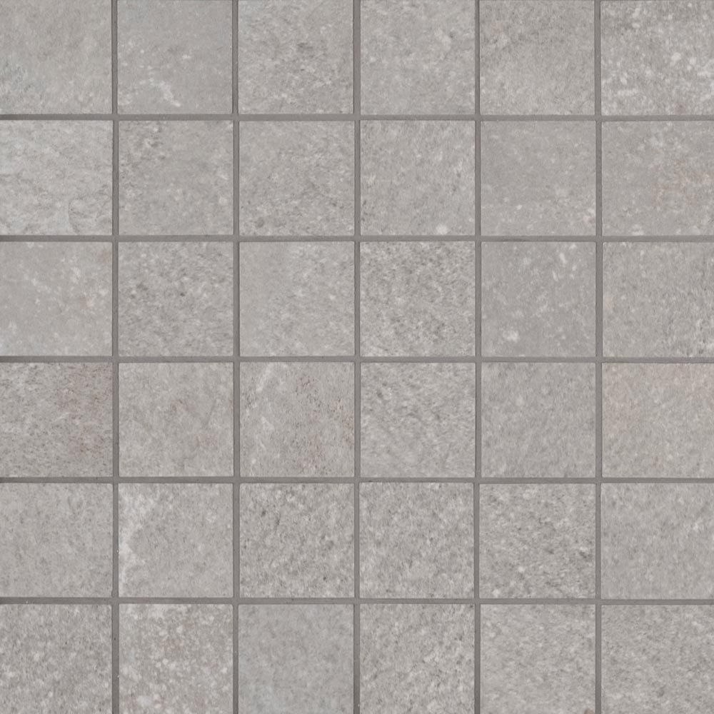 Brixstyle Glacier 12"x12" Glazed Porcelain Mesh-Mounted Mosaic Tile 2"x2" - MSI Collection