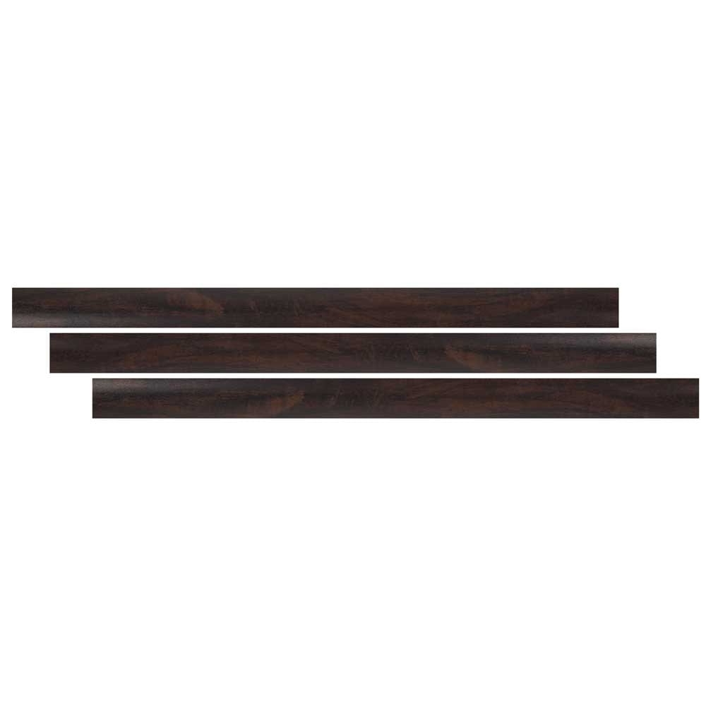 Burnished Acacia 0.26" Thick x 1.77" Wide x 94" Length Luxury Vinyl End Cap Molding-MSI Everlife