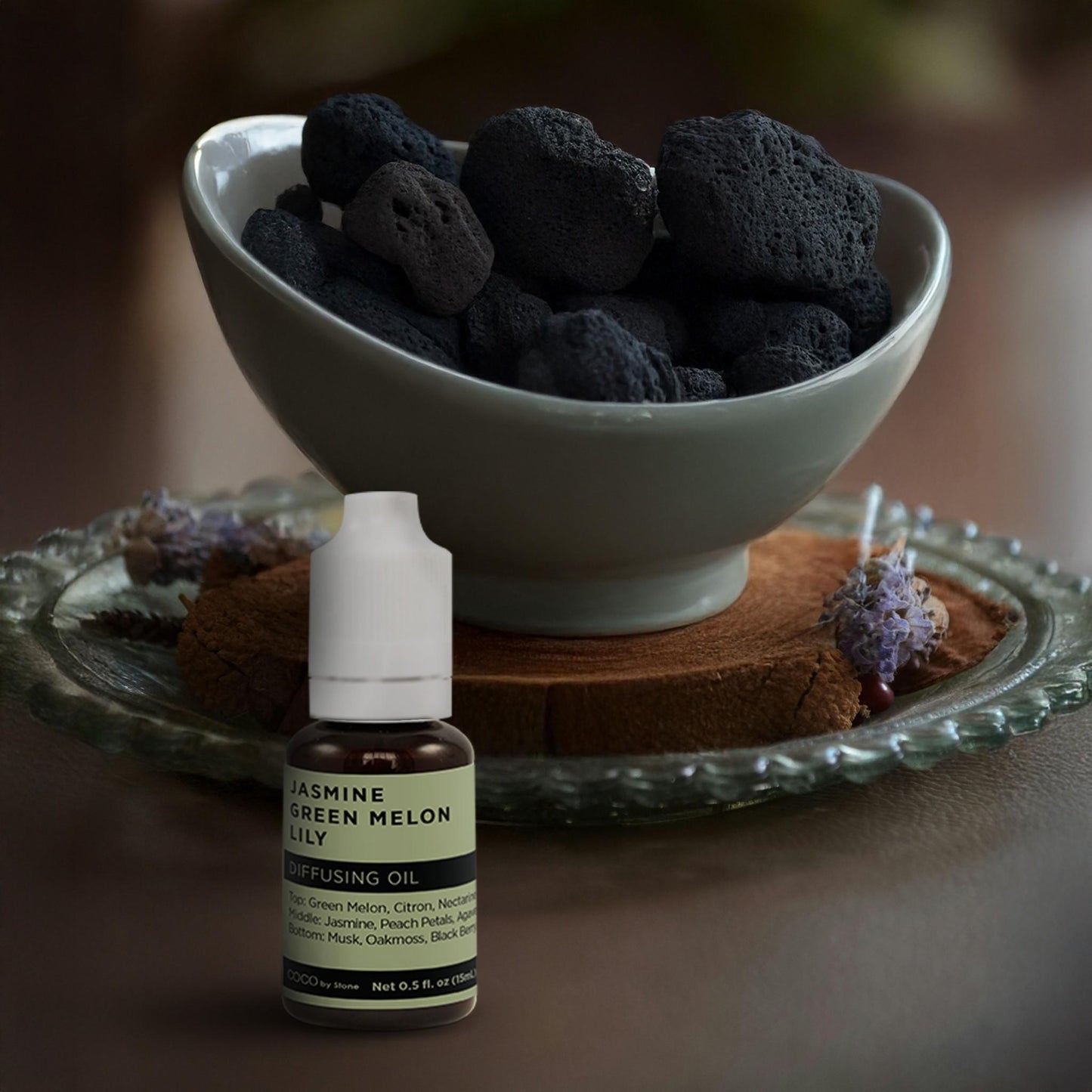 Diffusing Oil (Jasmine | Green Melon | Lily)