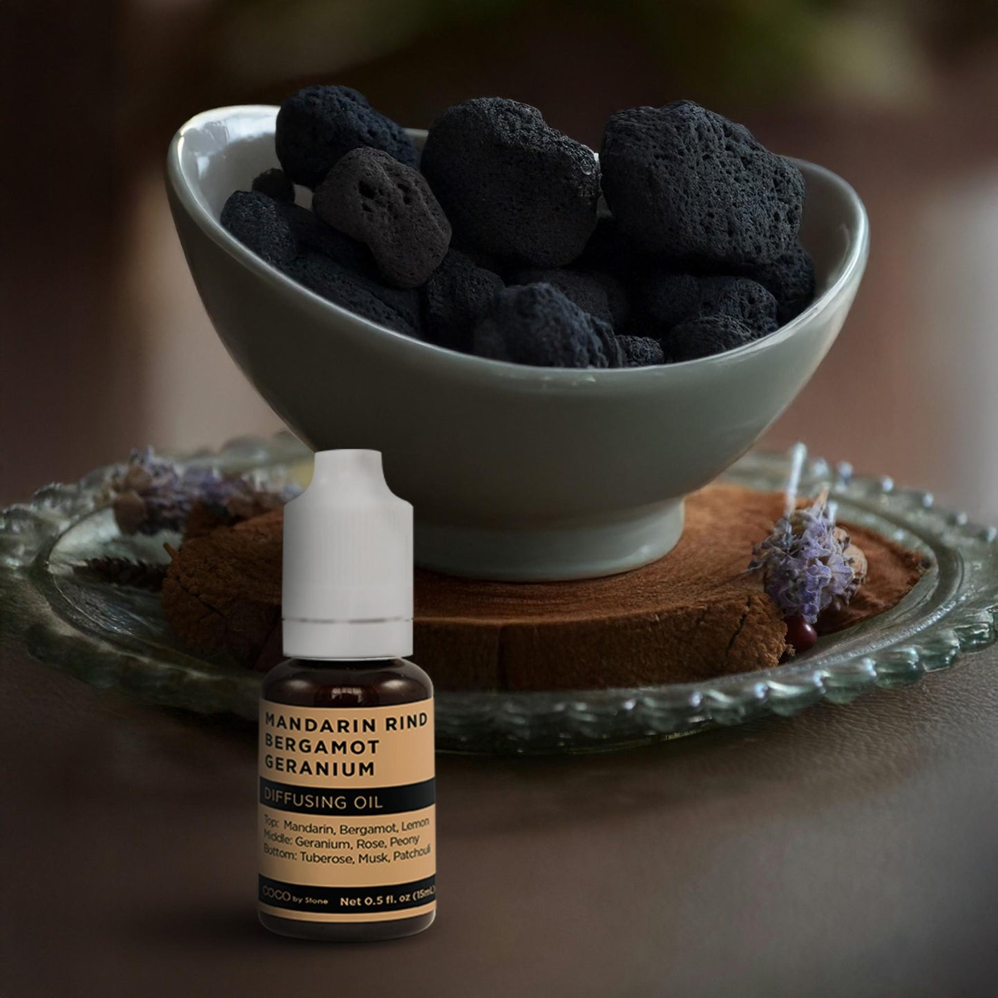 Diffusing Oil (Mandarin Rind | Bergamot | Geranium)