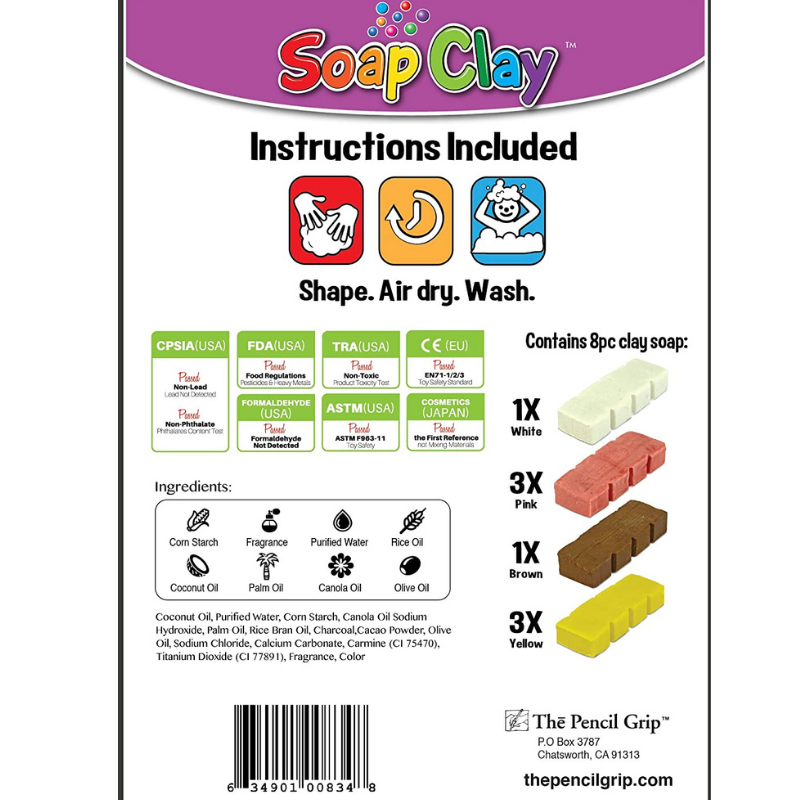 Soap Clay Kit, Macaroons