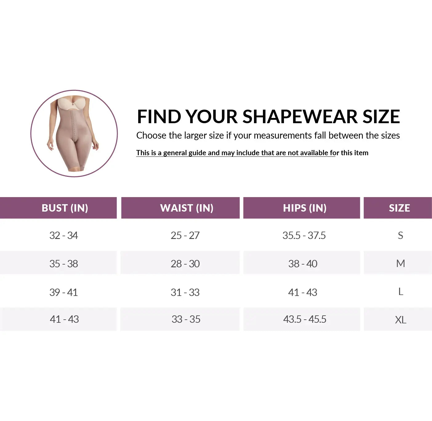 CURVEEZ Full Body Shapewear Comfort-Long