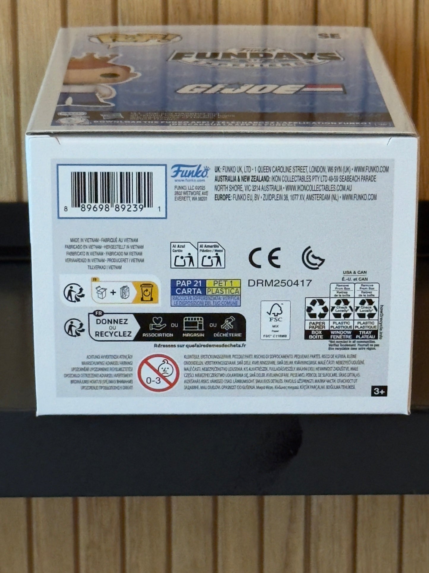 Funko Fundays Experience 2025: Pop! Originals G.I. JOE Freddy Funko as Shipwreck () LE2500