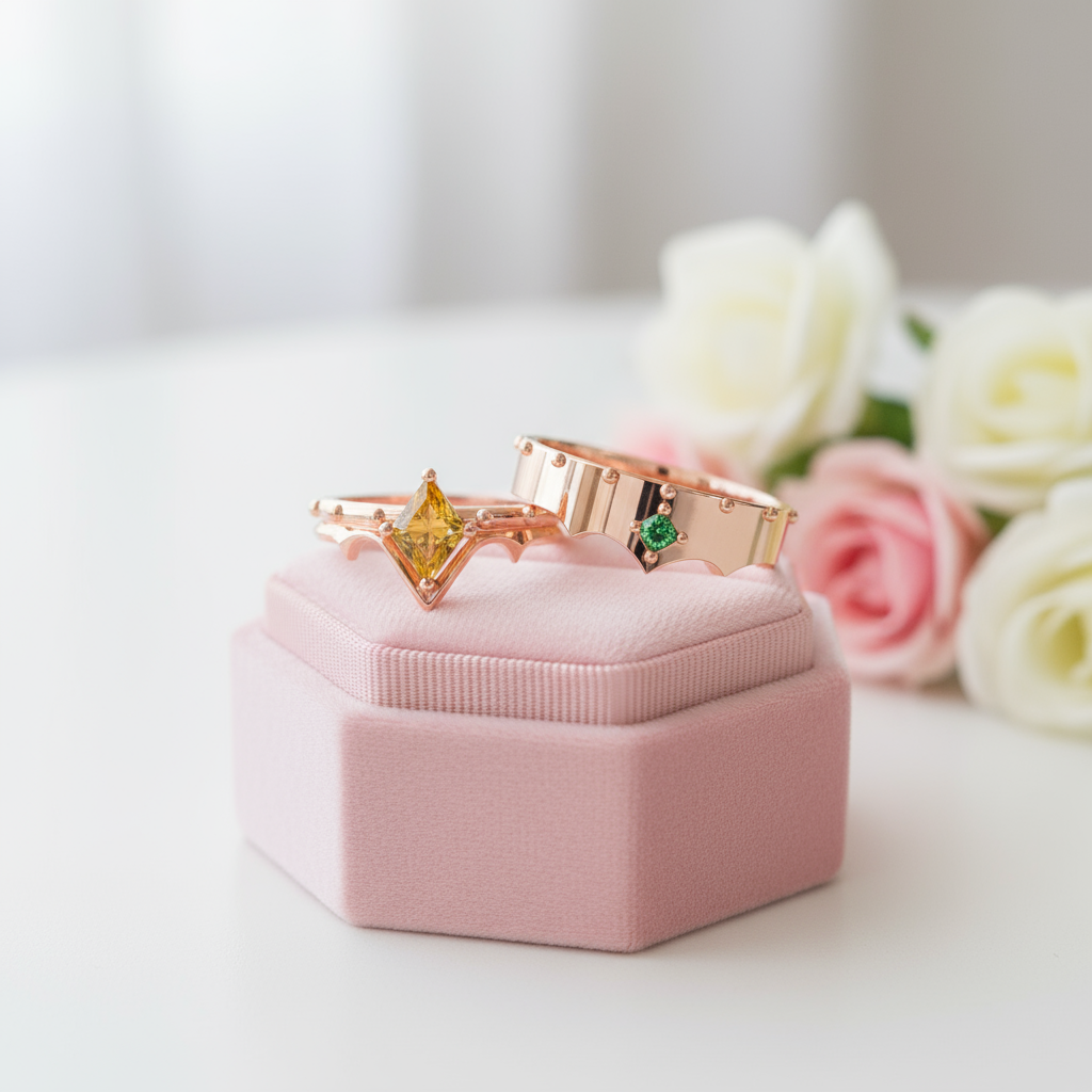 Marksman's Ring (Unisex)- 14k Yellow Gold Video Game Inspired Rings