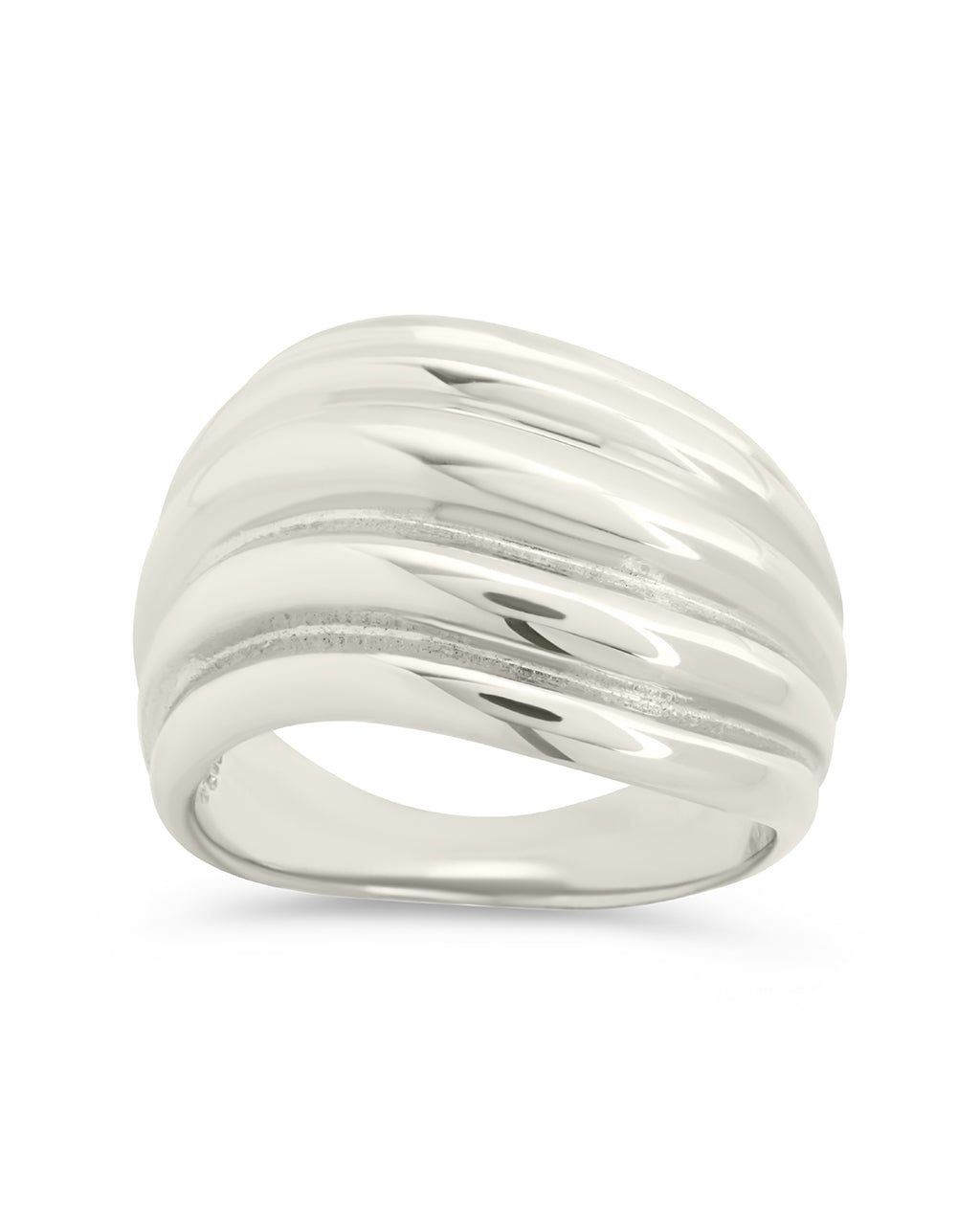 Sterling Silver Skylar Layered Statement Ring