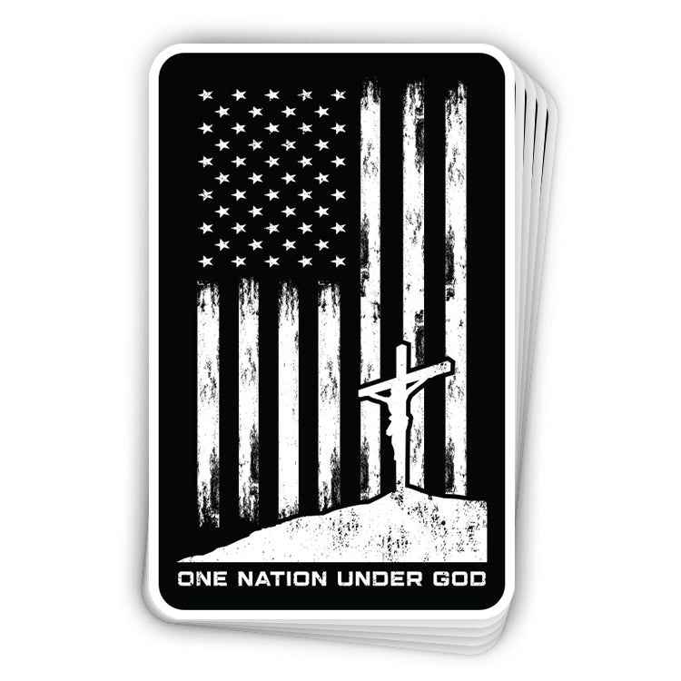 One Nation Under God Decal