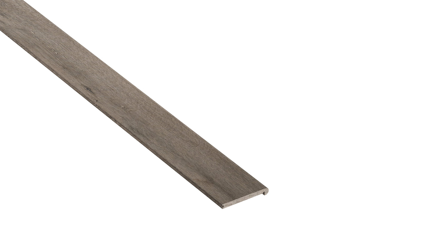 Avery Ash Luxury Vinyl Flush Stairnose Molding - MSI Everlife