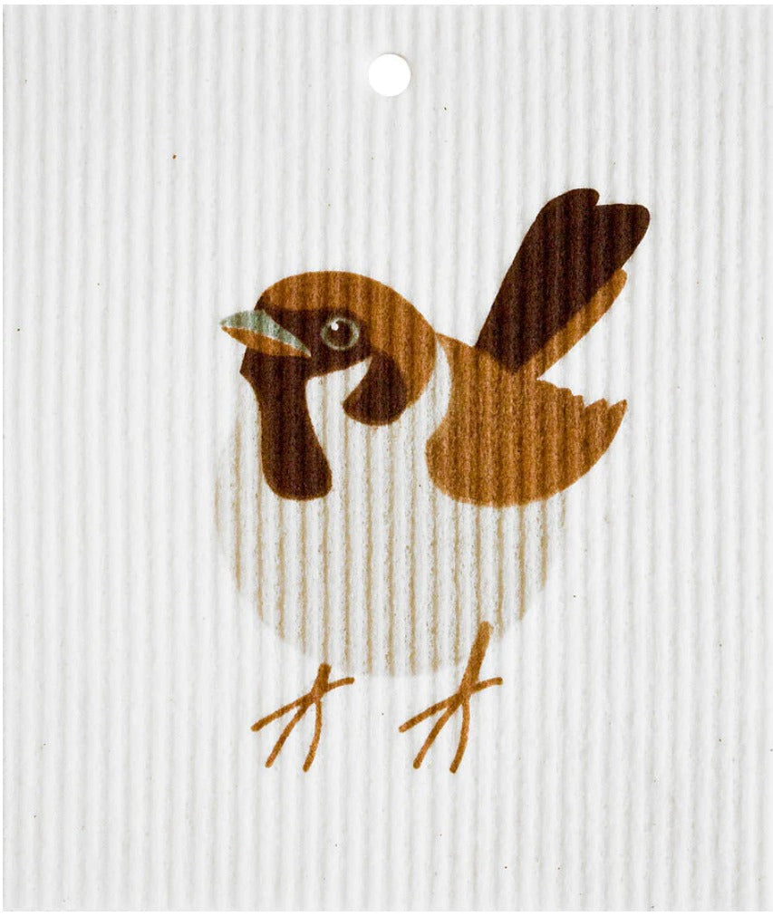 Wash Towel - Brown Sparrow