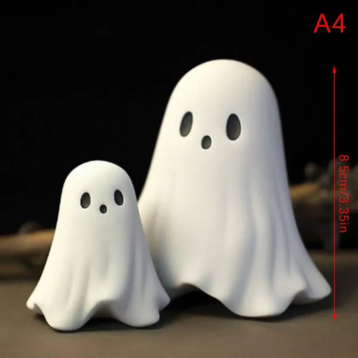 Cute Ghost Halloween Statue