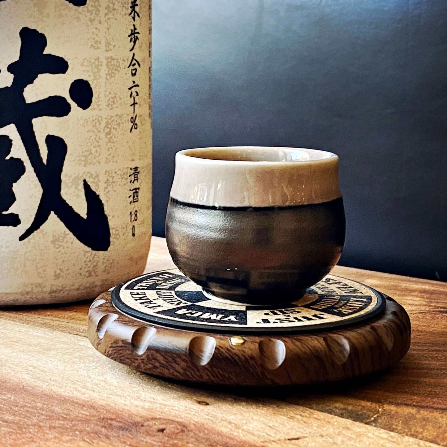 Ergo-Spin Game Coaster with Fidget Spinner, Roulette Coaster