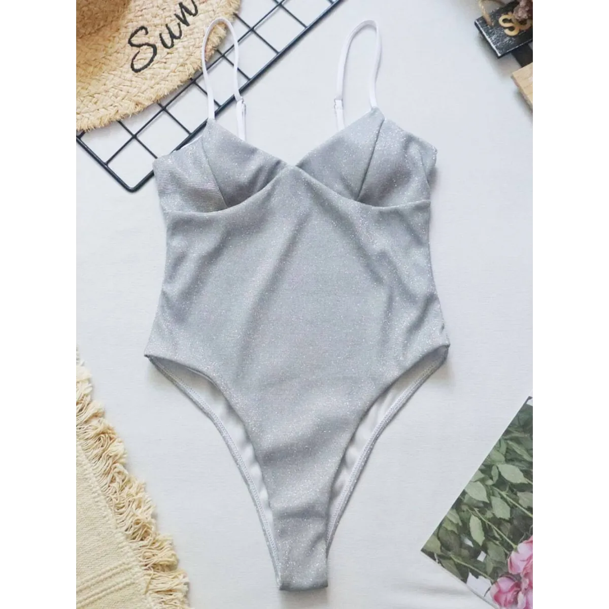 Glitter One-piece Swimsuits
