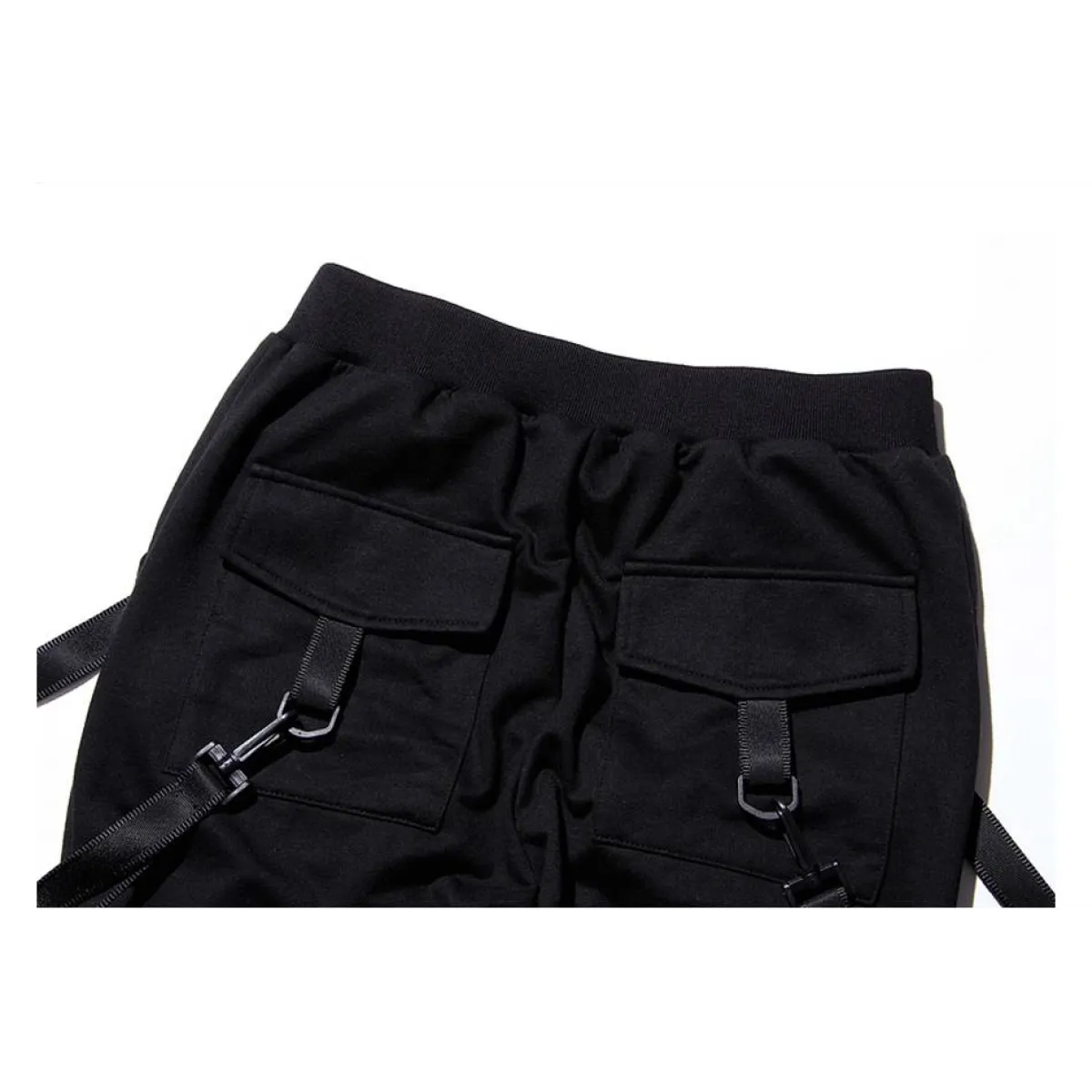 Patterned Cargo Sweatpants