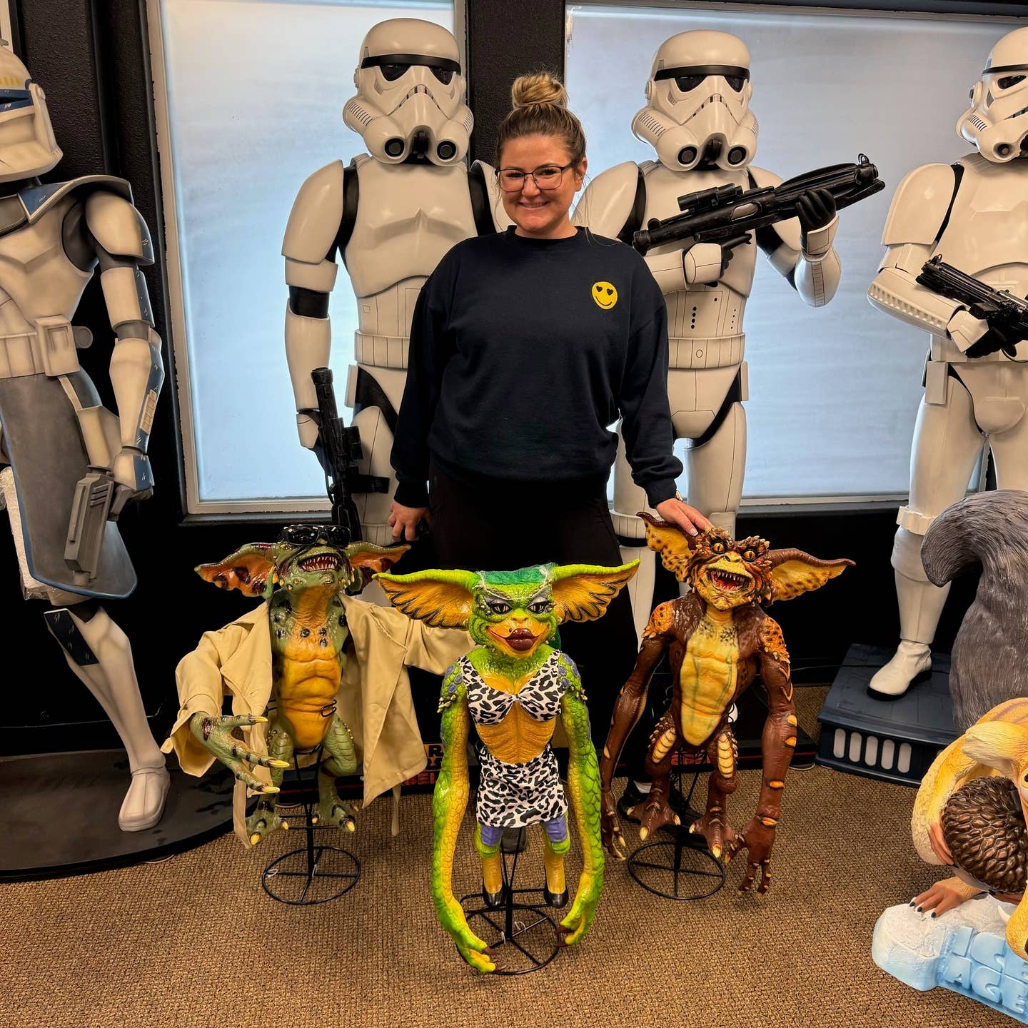 Gremlins 2 Prop Replica Stunt Puppet Flasher Gremlin