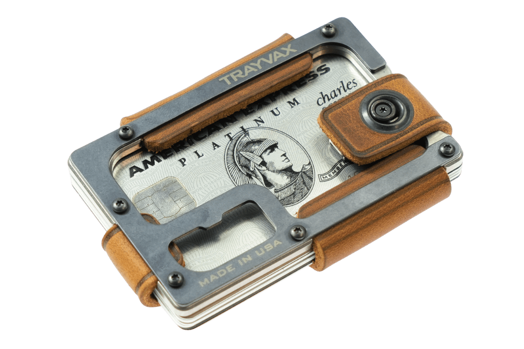 Contour Lite Wallet - Titanium Tobacco Brown