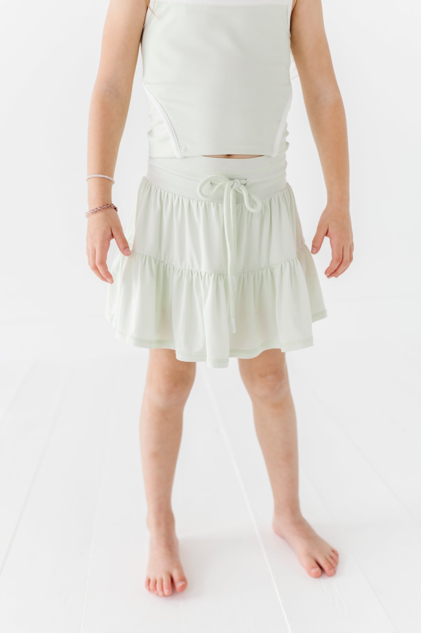 Hint of Mint | 2-tiered Skort