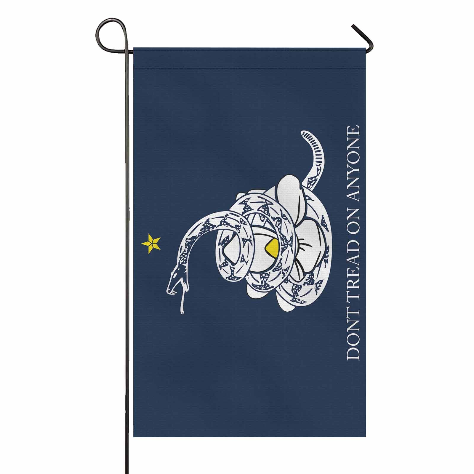 Don't Tread on Anyone Mississippi Liberty Flag - Double-Sided