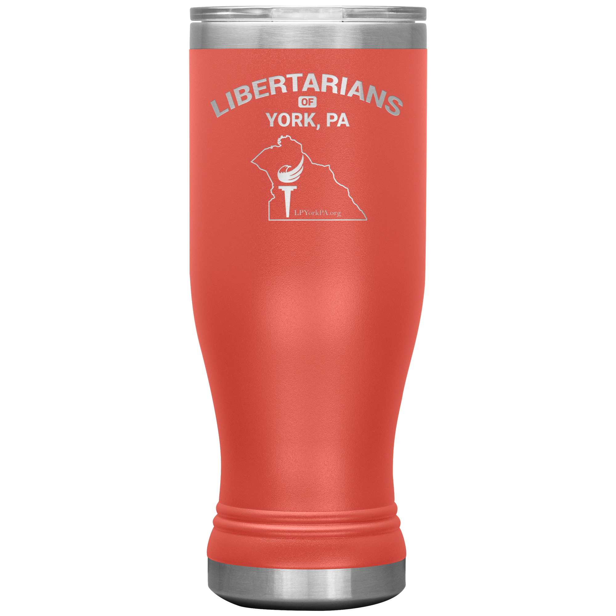 Libertarians of York PA Vaccuum Tumbler