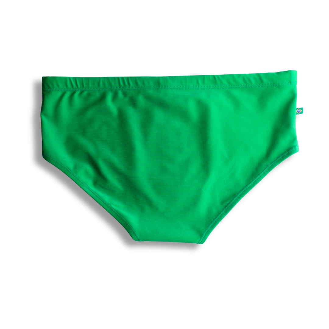 Hortelã Green solid Men's Swimming Sunga - Beachwear for Men