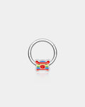 Oufer X Roly Rainbow Pig Segment Septum Ring