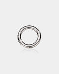 10G Septum Ring Titanium Hinged Segment Hoop