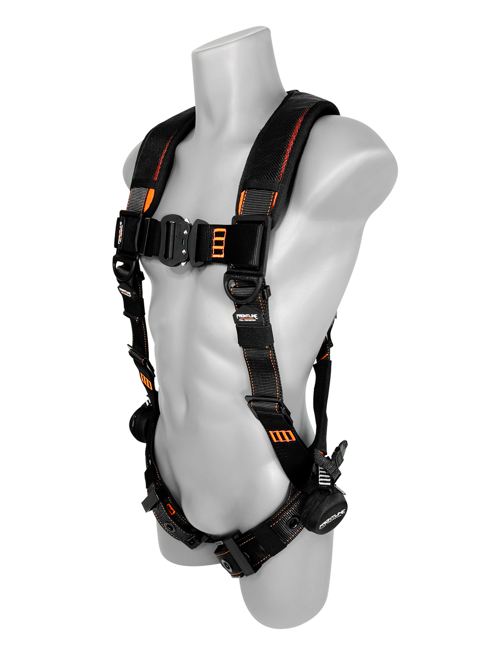 Frontline 110VTB Combat Lite Vest Style Harness with Aluminum Hardware and Suspension Trauma Straps M/L