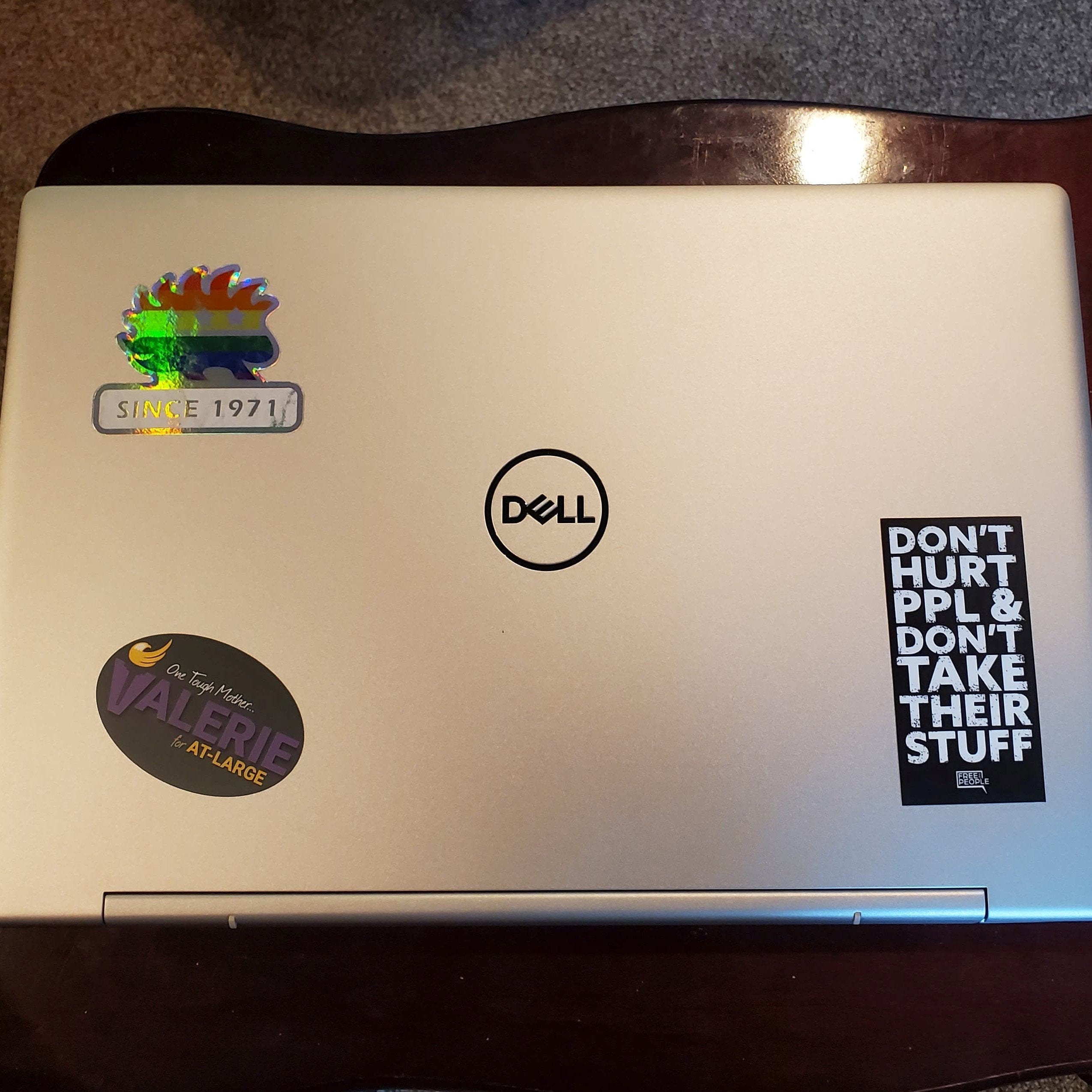 LGBTQ Libertarian Porcupine (Since 1971) Holographic Sticker 3x3