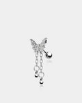 Dangle Butterfly Cartilage Stud