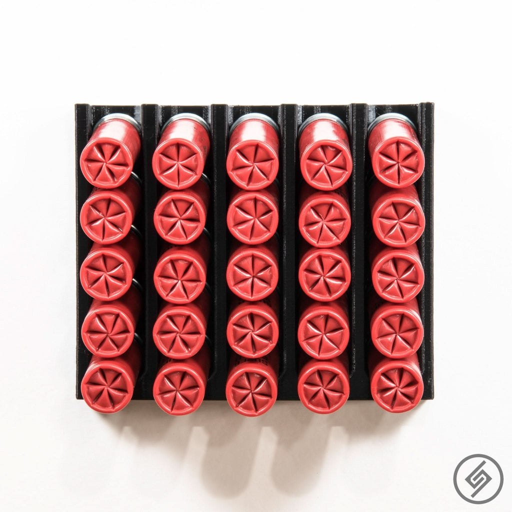 12 Gauge Shotgun Shell Wall Storage Rack