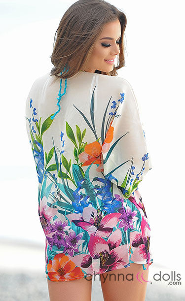 Venezuela: Floral Coverup Top