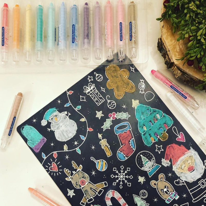 Reusable Playmat Kit with Wonder Stix (4 pc set)