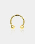 14K Gold Classic Horseshoe Septum Ring