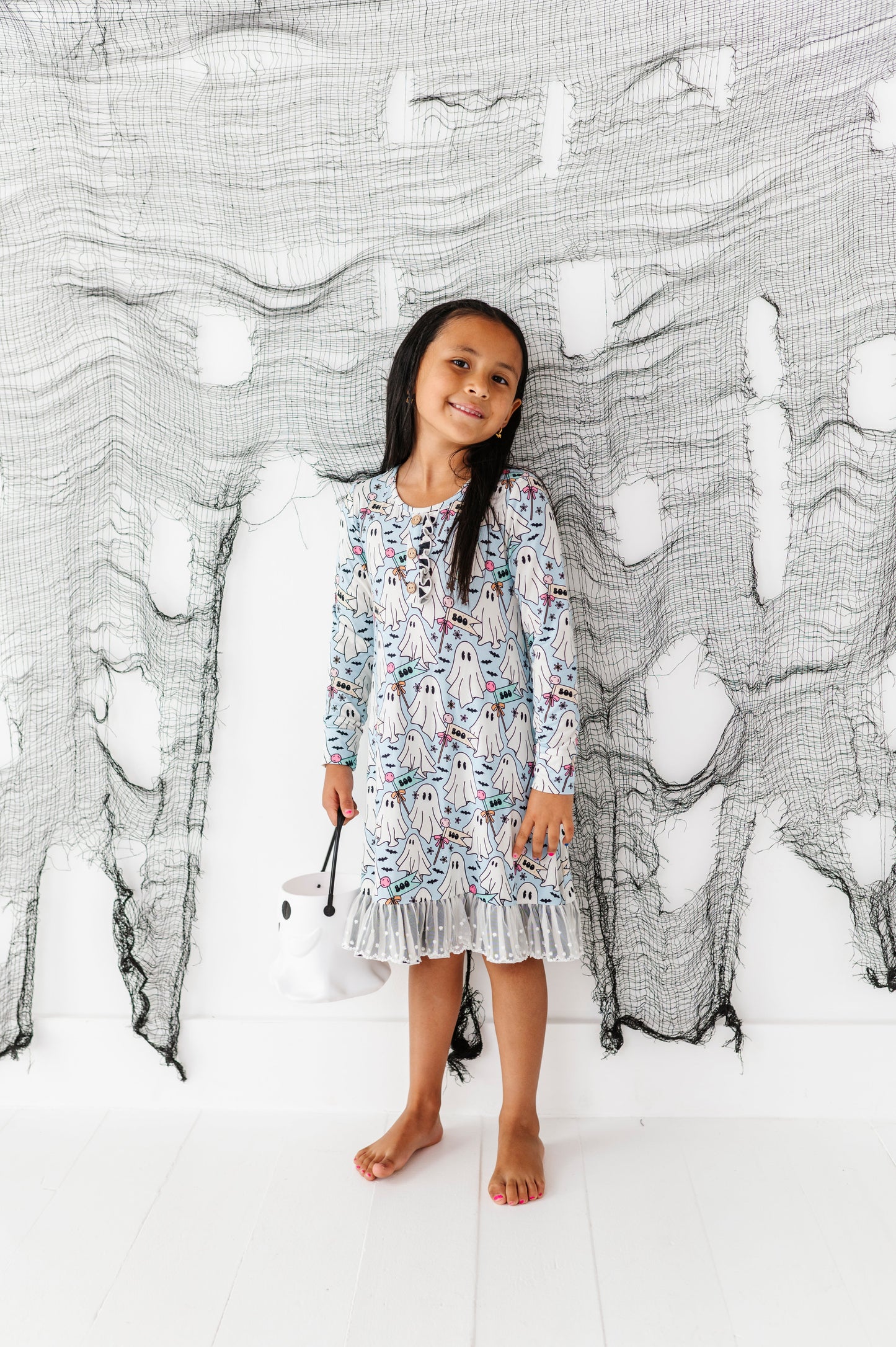 Preppy Ghost | BAMBOO NIGHTGOWN (with shorts!)