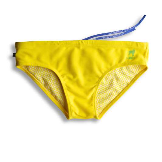 Lemonade Yellow solid Men's Swimming Sunga - Beachwear for Men