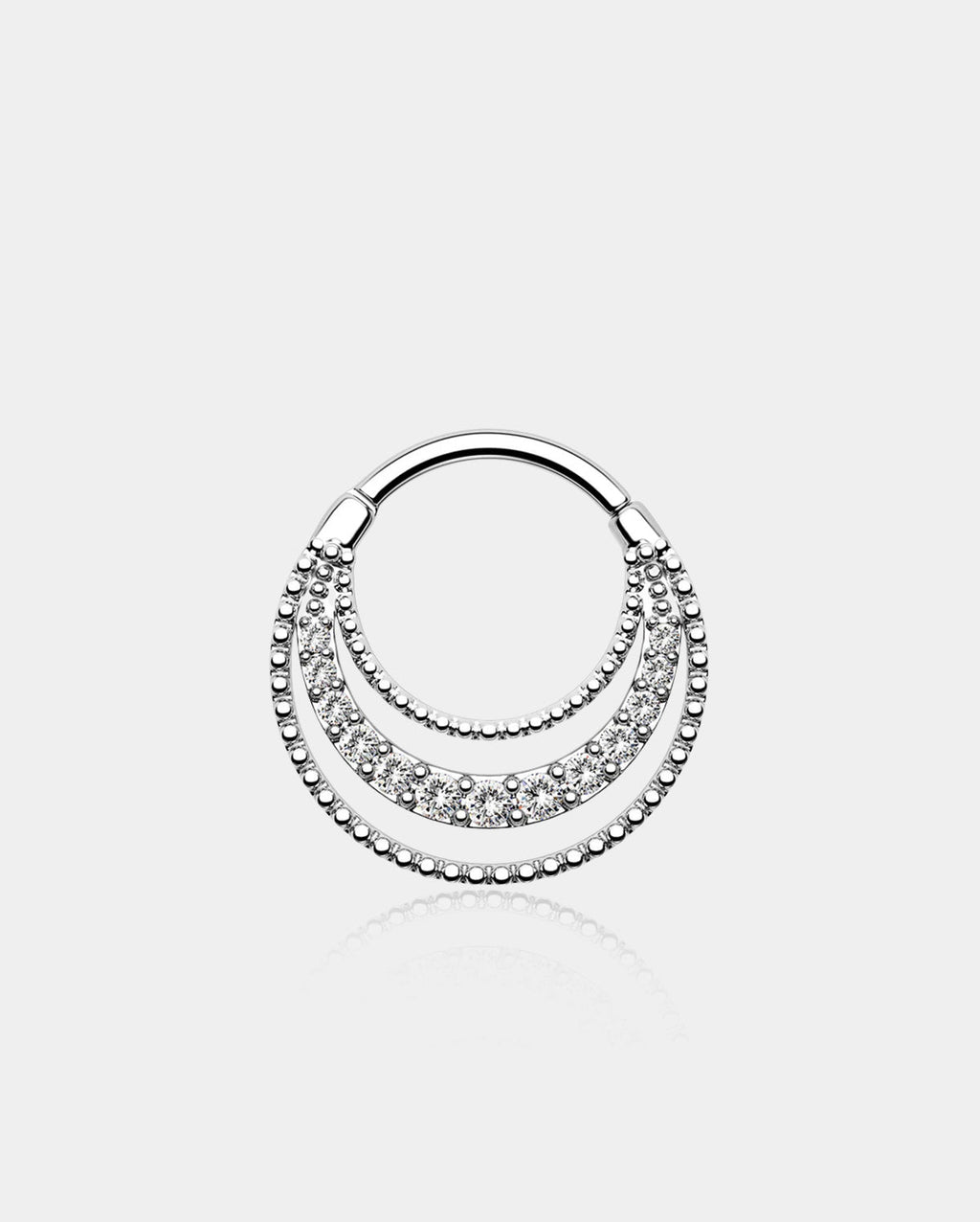 Palace Style Septum Ring Daith Ring