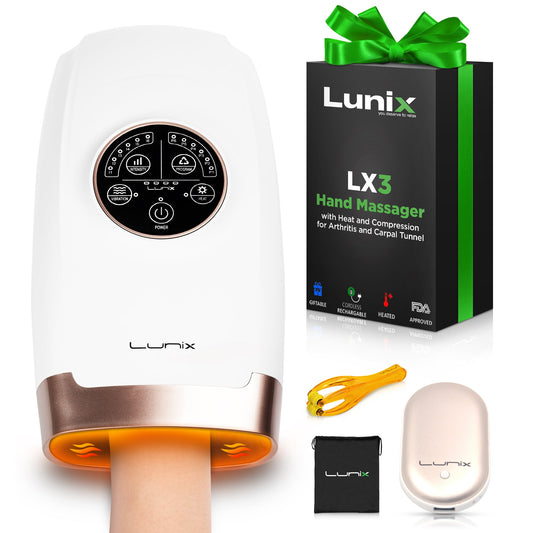 LX3 Cordless Hand Massager White