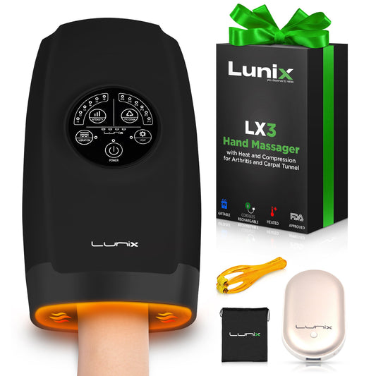 LX3 Cordless Hand Massager Black