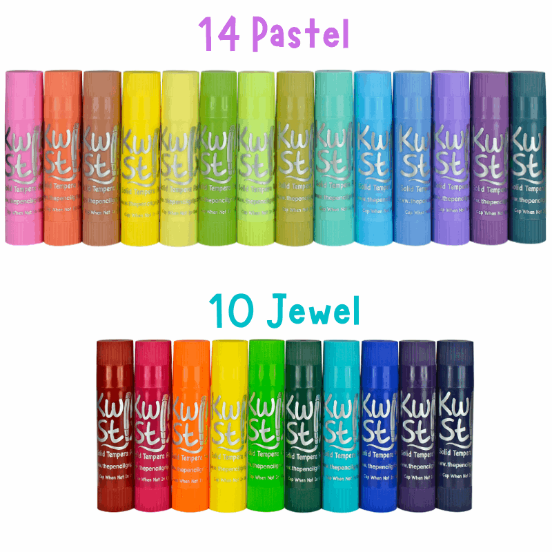 Kwik Stix Paint Sticks Master Art Set, Set of 60 Colors