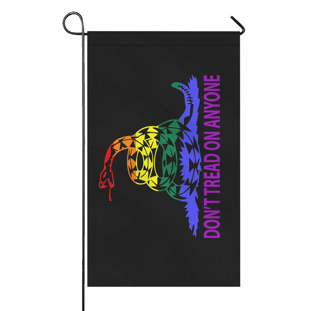 Don't Tread on Anyone LGBT Two Sided Flag