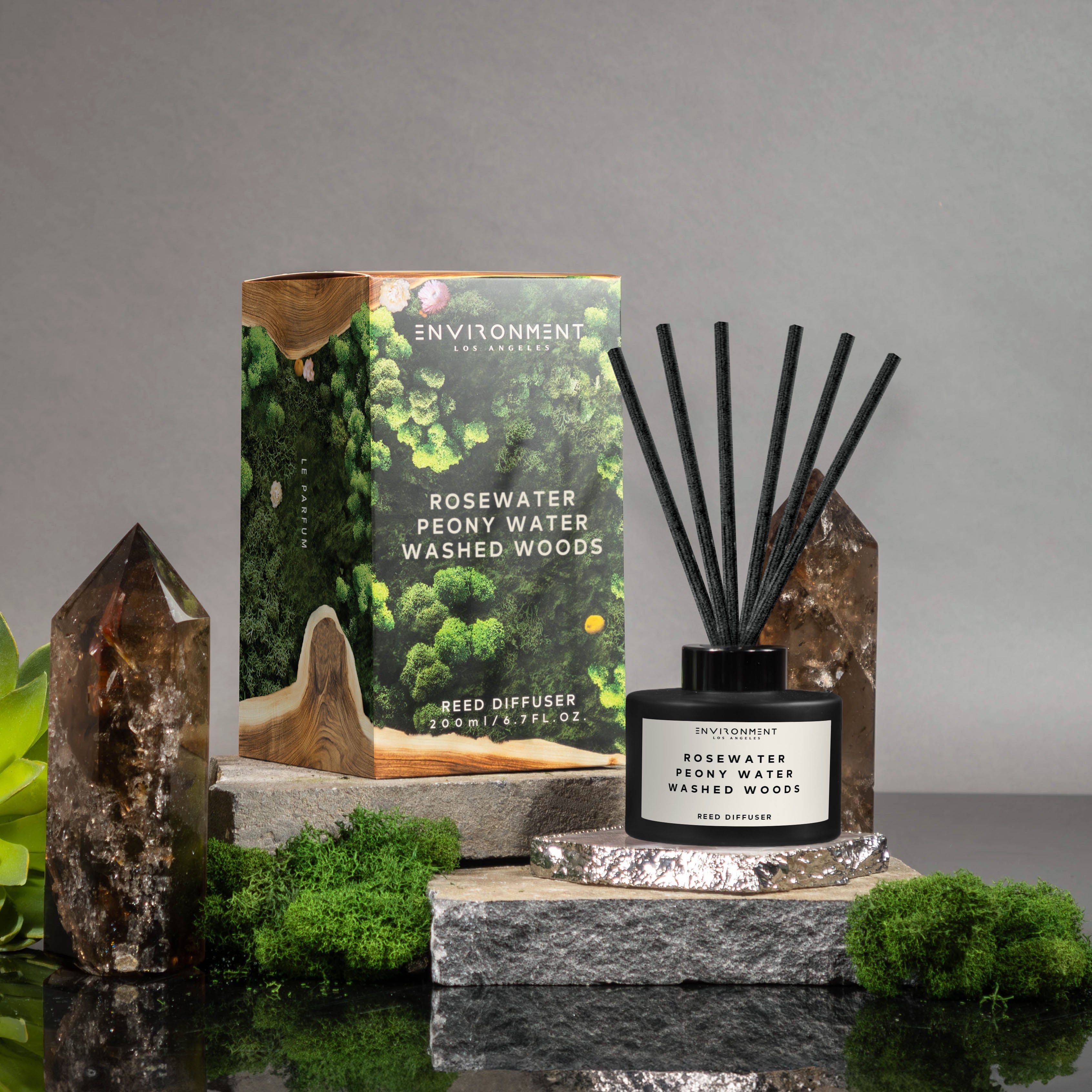 Rosewater | Peony Water | Washed Woods Diffuser (Inspired by Issey Miyake L'Eau d'Issey®)