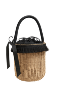 Black Tassel Accent Tote