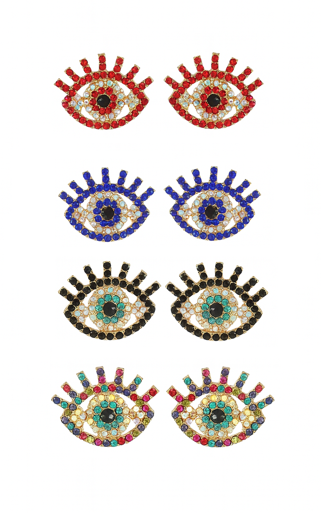 Earring: Gem Eye Earrings