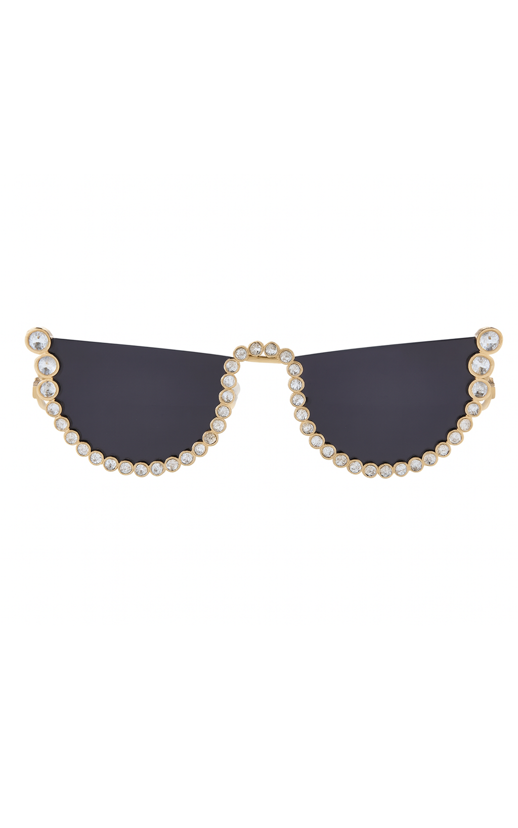 Sunglasses: Rhinestone Cat Eye Sunglasses