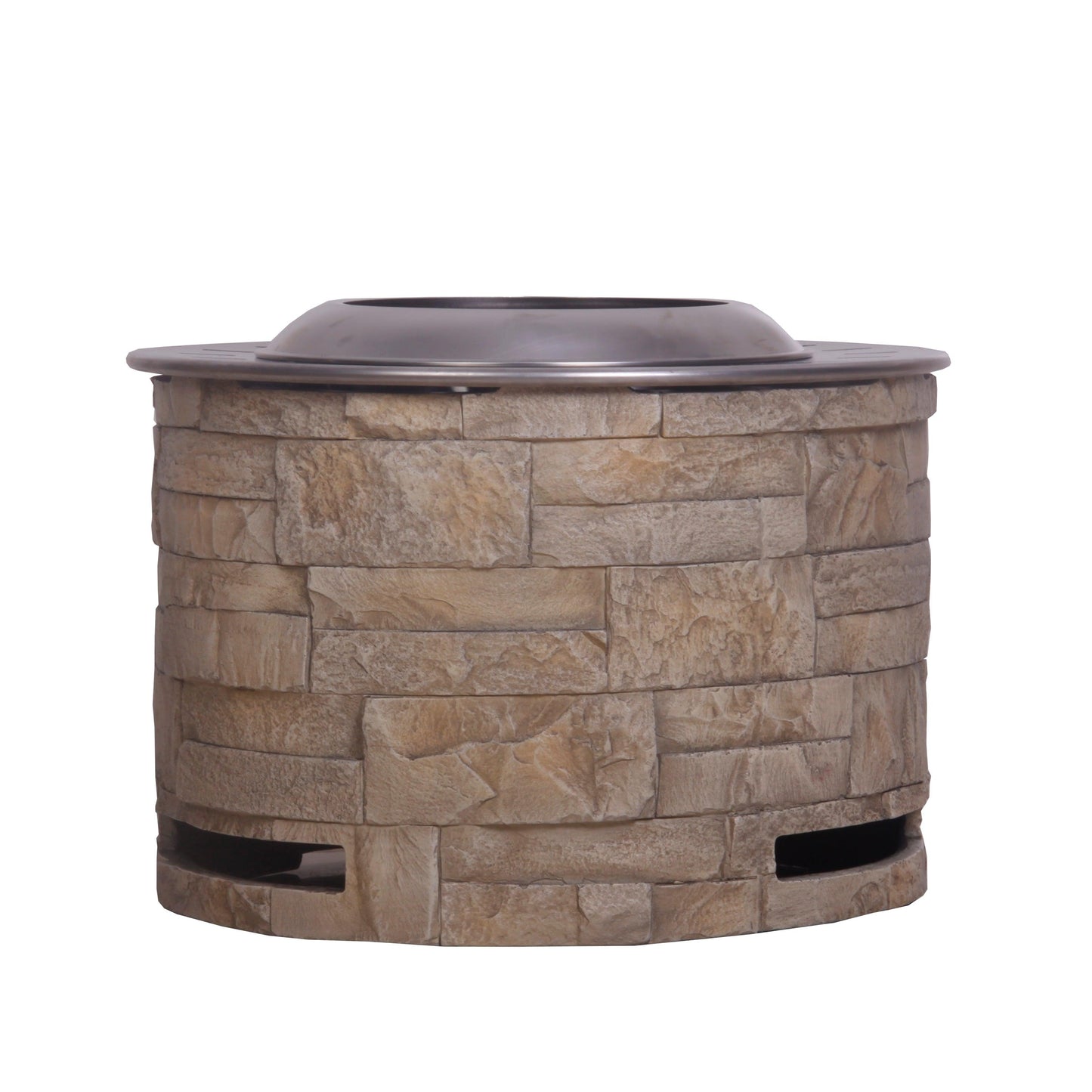 Smokeless Firepit with Wood Pellet/Twig/Wood as The Fuel for Garden & Outdoor