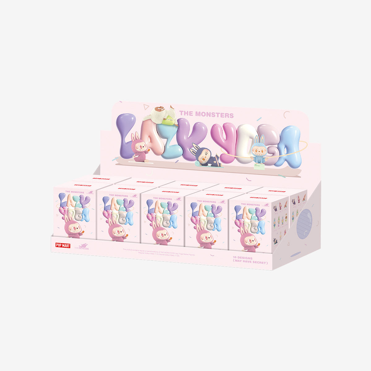 [In Stock] POPMART Labubu Lazy Yoga Series Figures Blind Box (SEALED)