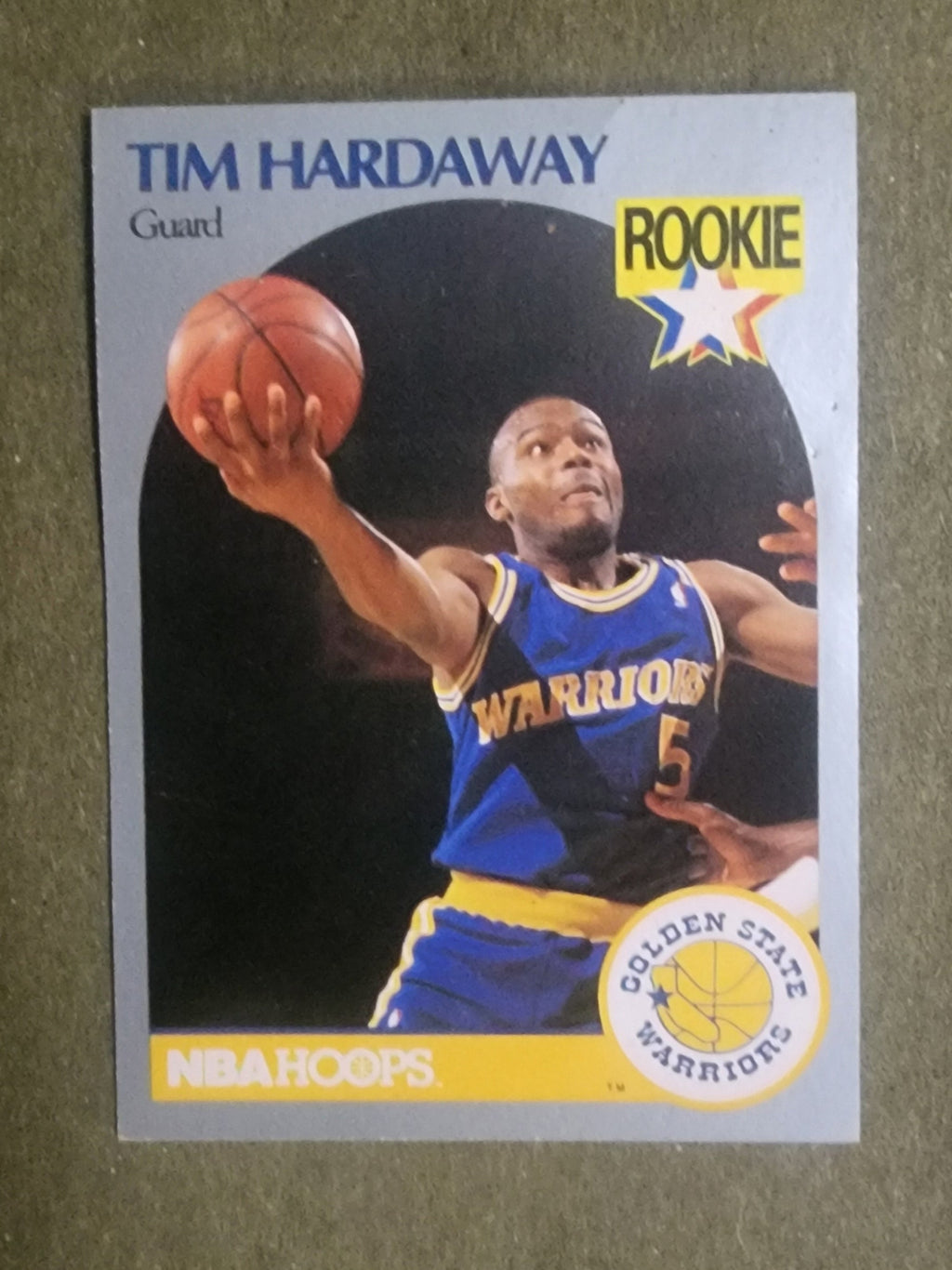 Tim Hardaway NBA Hoops Rookie Card
