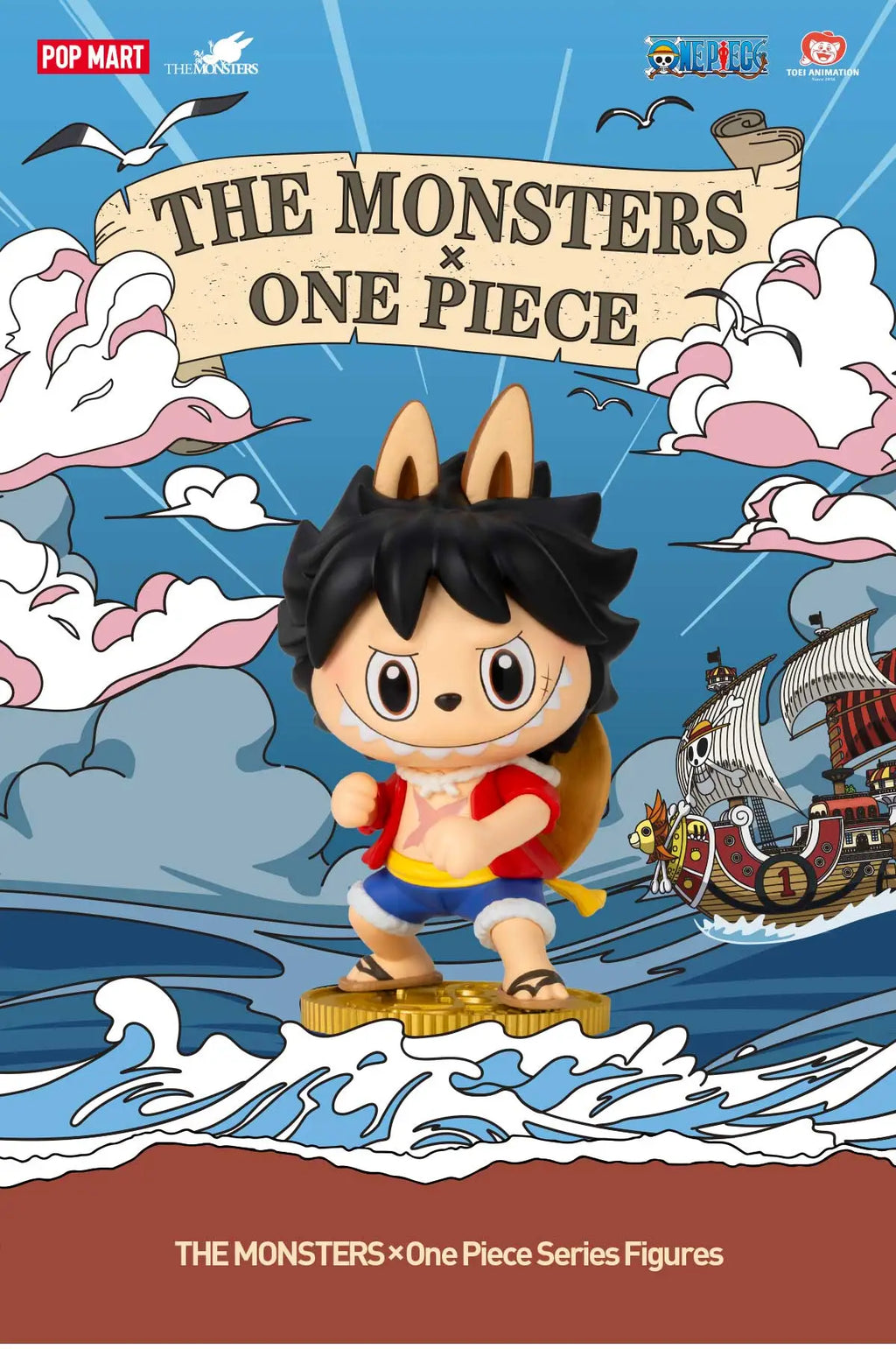 [In Stock] POPMART One Piece Series Figures Labubu (SEALED)