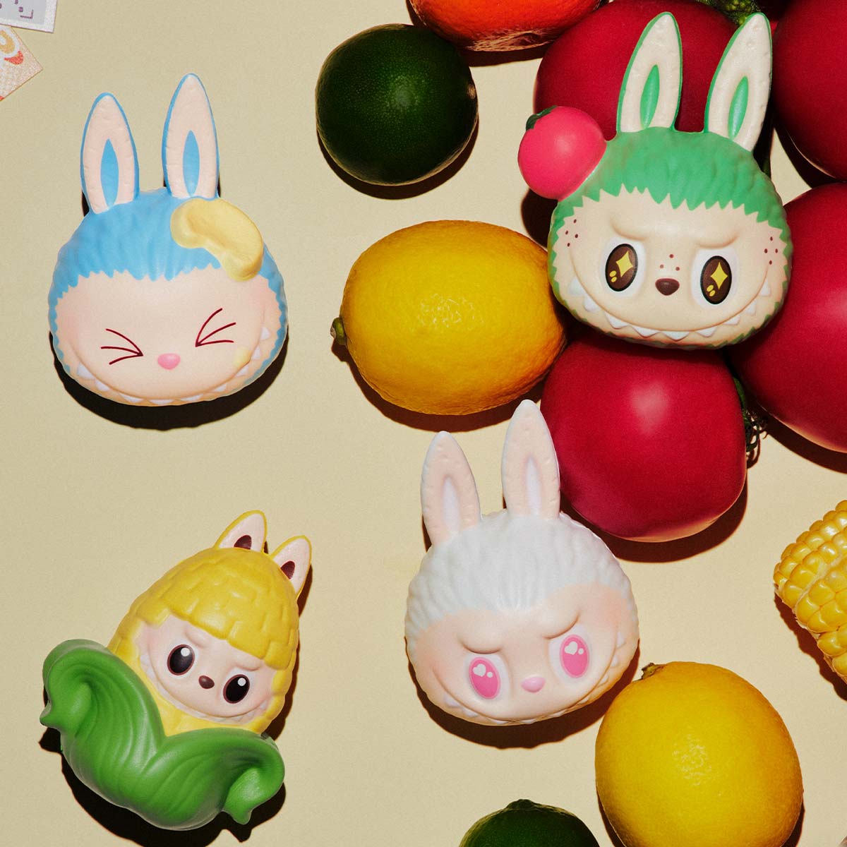 [In Stock] POPMART Wacky Mart Series-Pinch Pendant Squishy Charm Blind Box (SEALED)